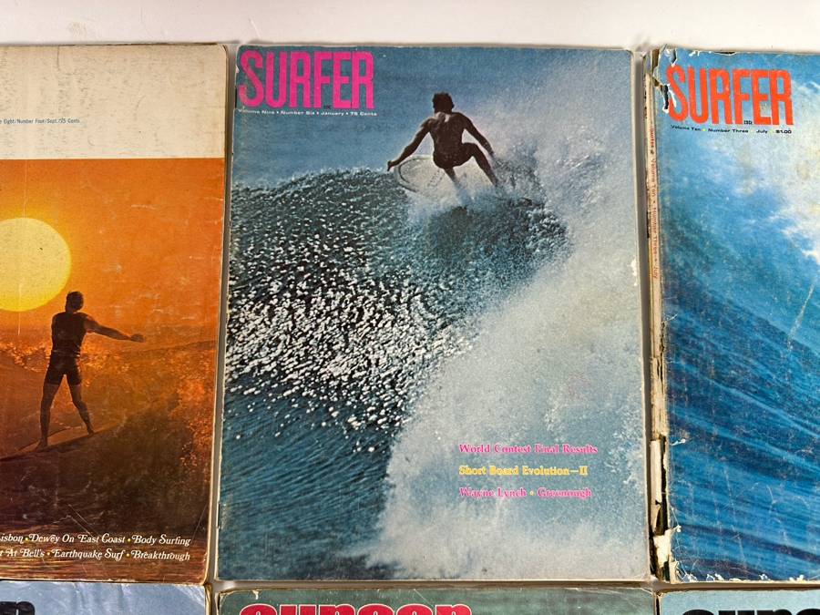 Eight Vintage Surfer Magazines From April-May Volume 4 - Volume 13 No. 3 [Photo 8]