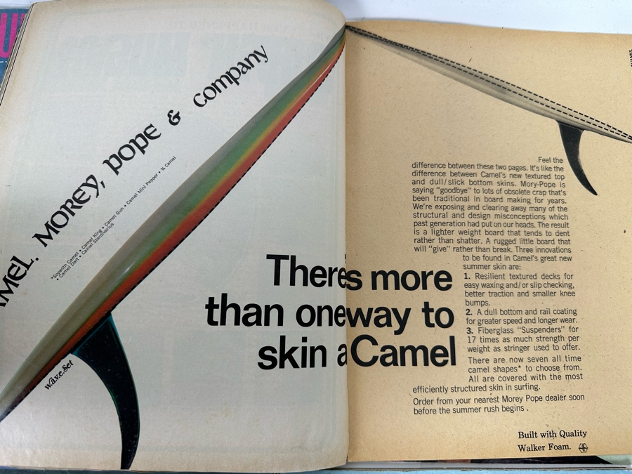 Eight Vintage Surfer Magazines From April-May Volume 4 - Volume 13 No. 3 [Photo 32]