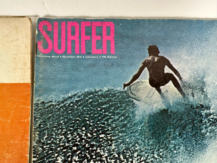 Eight Vintage Surfer Magazines From April-May Volume 4 - Volume 13 No. 3 [Photo 9]