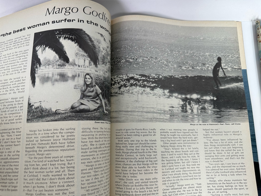 Eight Vintage Surfer Magazines From April-May Volume 4 - Volume 13 No. 3 [Photo 31]