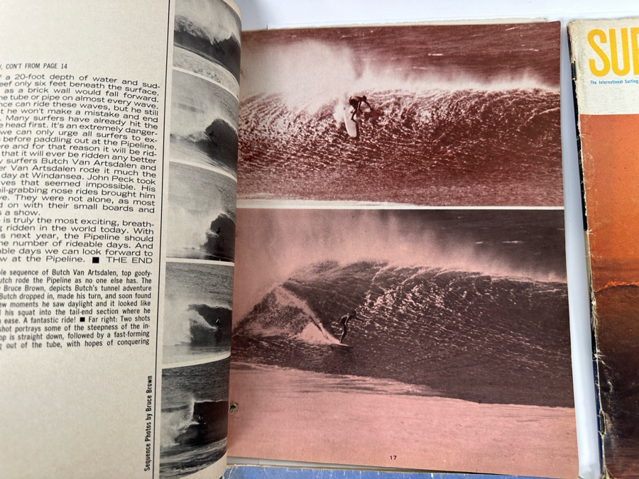 Eight Vintage Surfer Magazines From April-May Volume 4 - Volume 13 No. 3 [Photo 21]