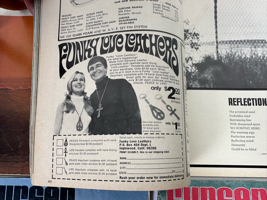 Eight Vintage Surfer Magazines From April-May Volume 4 - Volume 13 No. 3 [Photo 30]