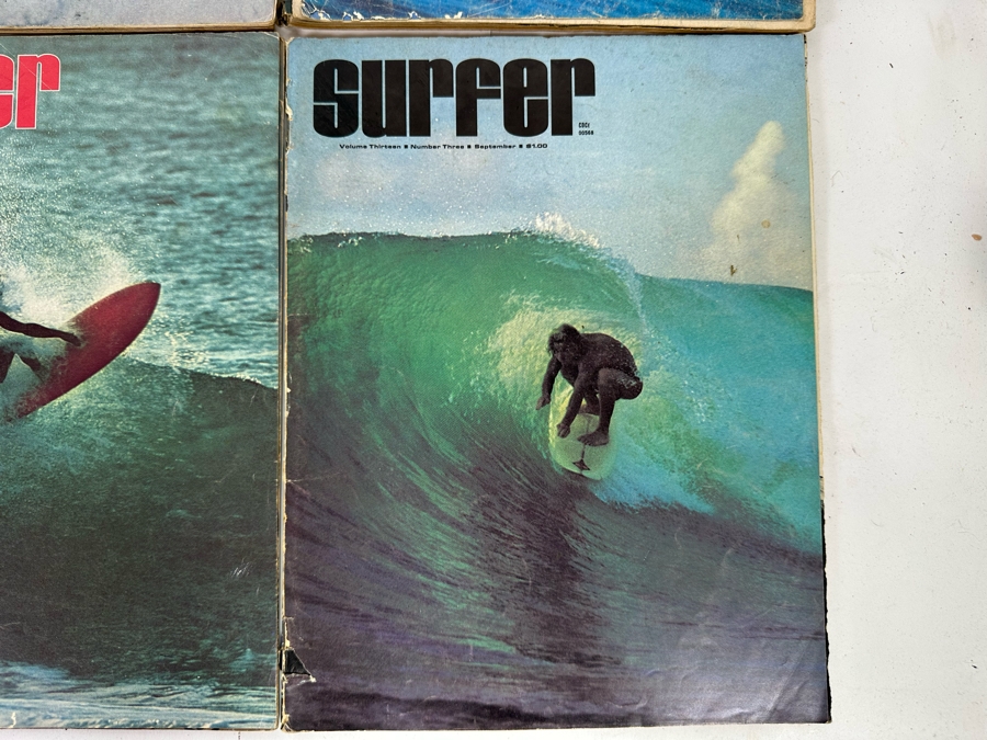 Eight Vintage Surfer Magazines From April-May Volume 4 - Volume 13 No. 3 [Photo 18]