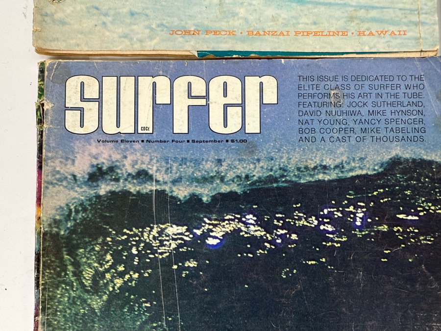 Eight Vintage Surfer Magazines From April-May Volume 4 - Volume 13 No. 3 [Photo 13]