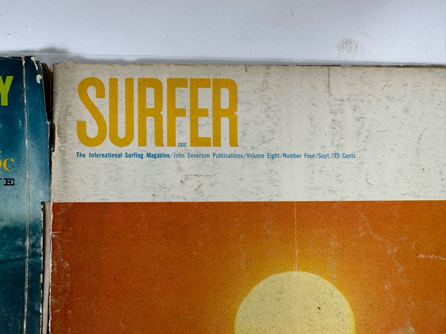 Eight Vintage Surfer Magazines From April-May Volume 4 - Volume 13 No. 3 [Photo 7]