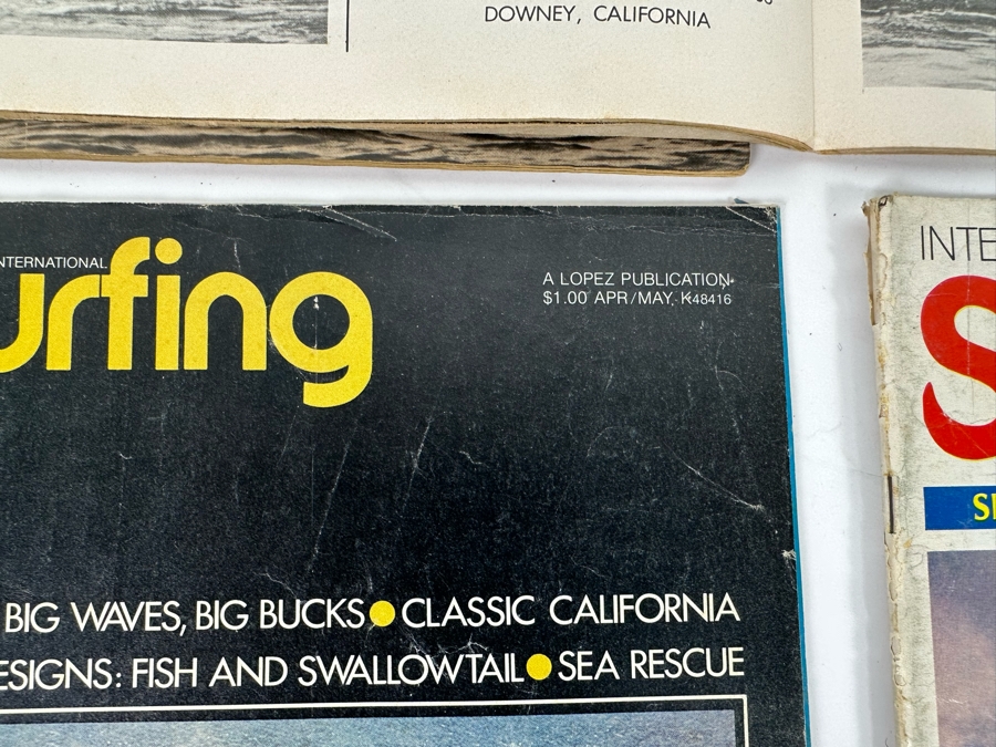 Surfing Yearbook 1963 And Three Surfing Illustrated Magazines (Walt Phillips) 1963, 1965 And 1973 [Photo 12]