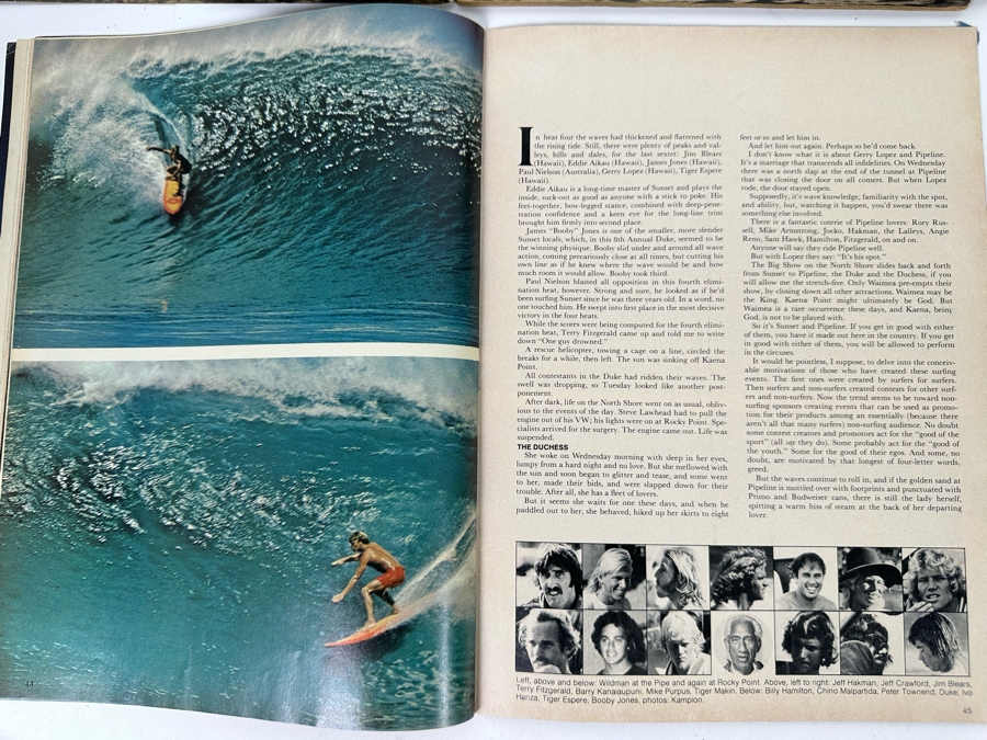 Surfing Yearbook 1963 And Three Surfing Illustrated Magazines (Walt Phillips) 1963, 1965 And 1973 [Photo 14]