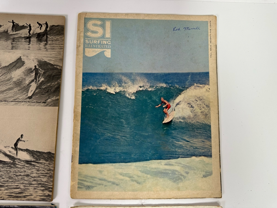 Surfing Yearbook 1963 And Three Surfing Illustrated Magazines (Walt Phillips) 1963, 1965 And 1973 [Photo 7]