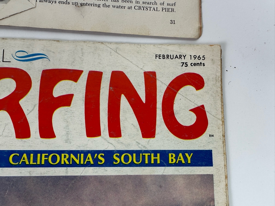 Surfing Yearbook 1963 And Three Surfing Illustrated Magazines (Walt Phillips) 1963, 1965 And 1973 [Photo 15]
