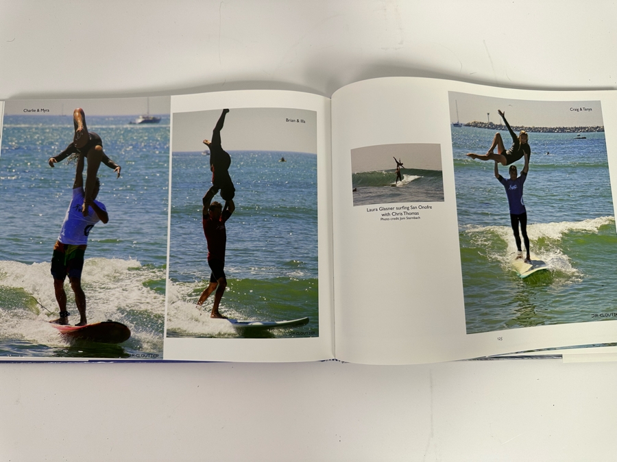 Autographed Hardcover Surfing Book Takes Two To Tandem - A Tribute To The Sport Of Tandem Surfing Signed By Lance Maki [Photo 6]