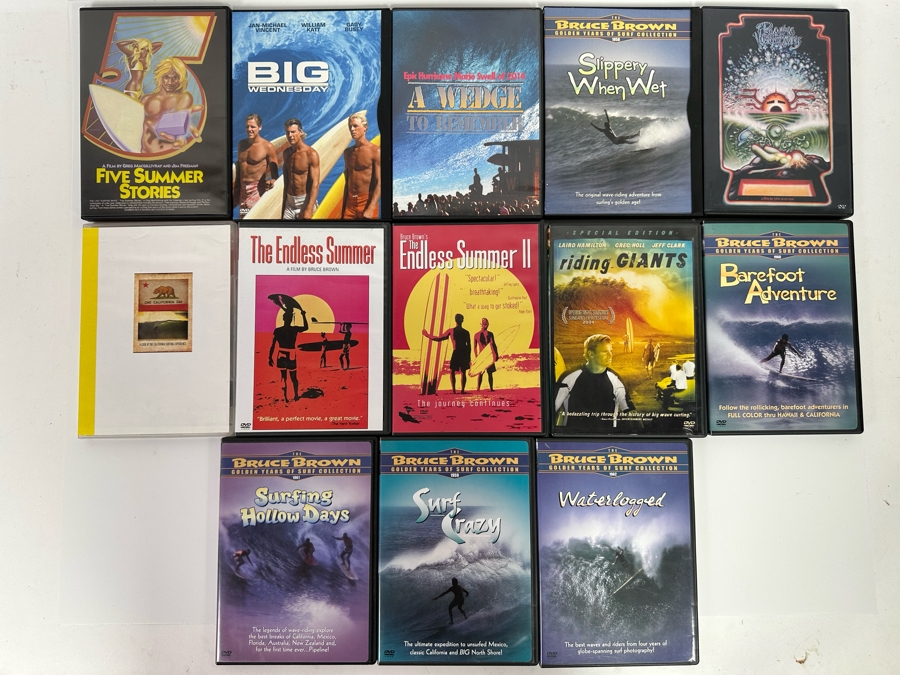 Collection Of Thirteen Surf Movies On Dvd [Photo 3]
