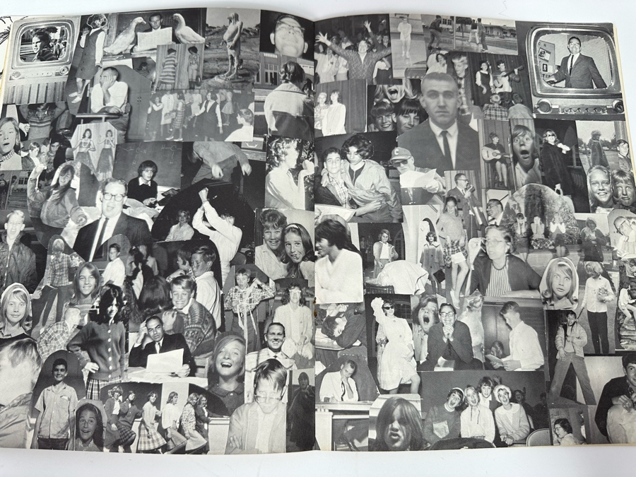 Vintage 1961 And 1964 The Surfer Yearbooks From Coronado Junior High School In San Diego Cover Featuring John Severson Surf Photograph [Photo 10]