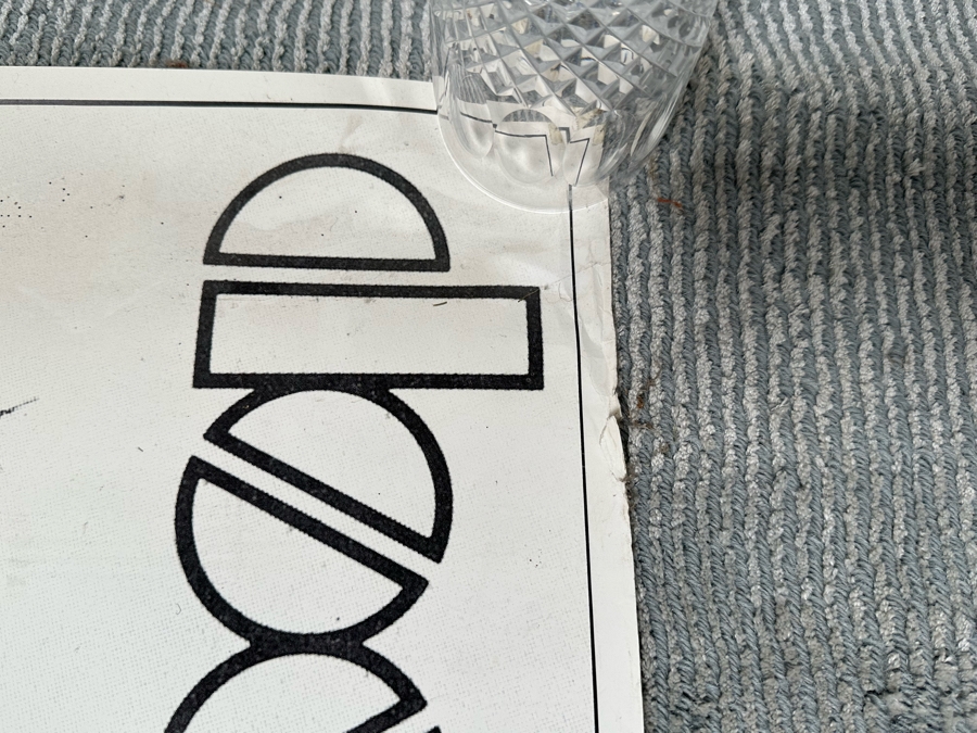 The Doors Wea Records Warner Communications Co LP / Cassette / CD Albums Promotional Rock Poster 38 X 53 [Photo 13]