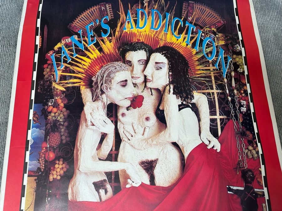 Jane's Addiction Ritual De Lo Habitual Rock Poster 38W X 53.5H [Photo 5]