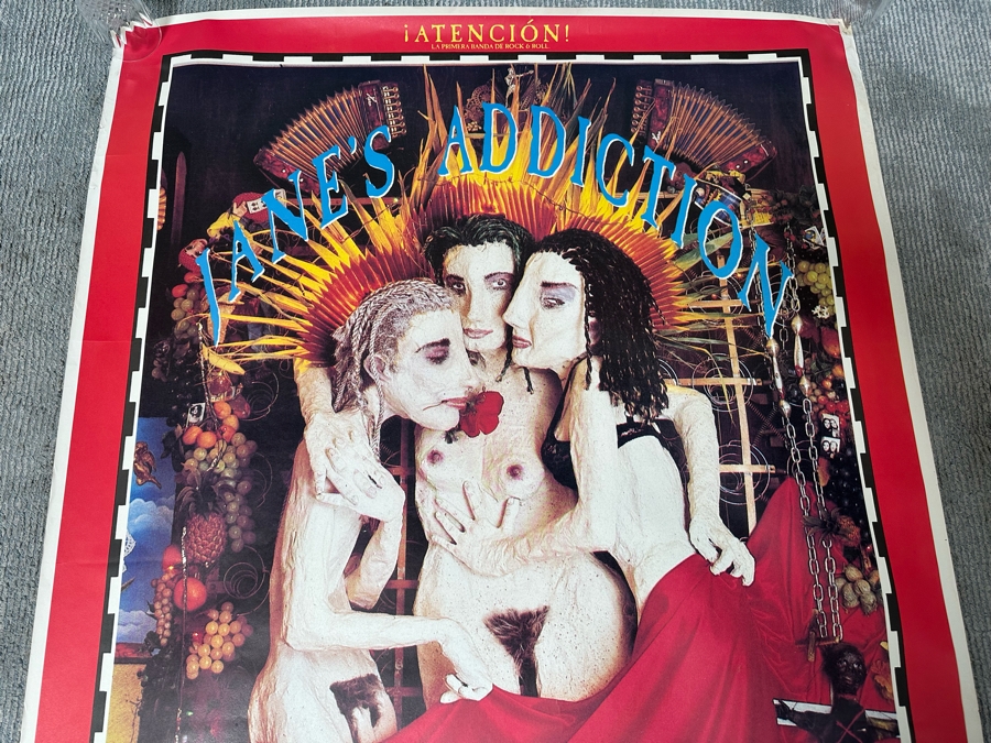Jane's Addiction Ritual De Lo Habitual Rock Poster 38W X 53.5H [Photo 4]