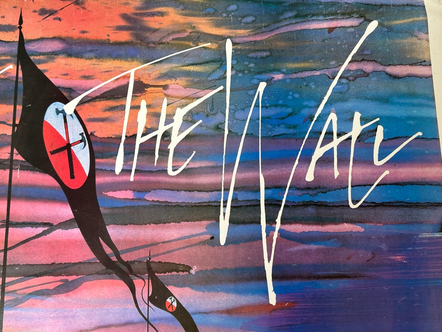 Gerald Scarfe Large Vintage Pink Floyd The Wall Rock Poster 53 X 38 [Photo 10]