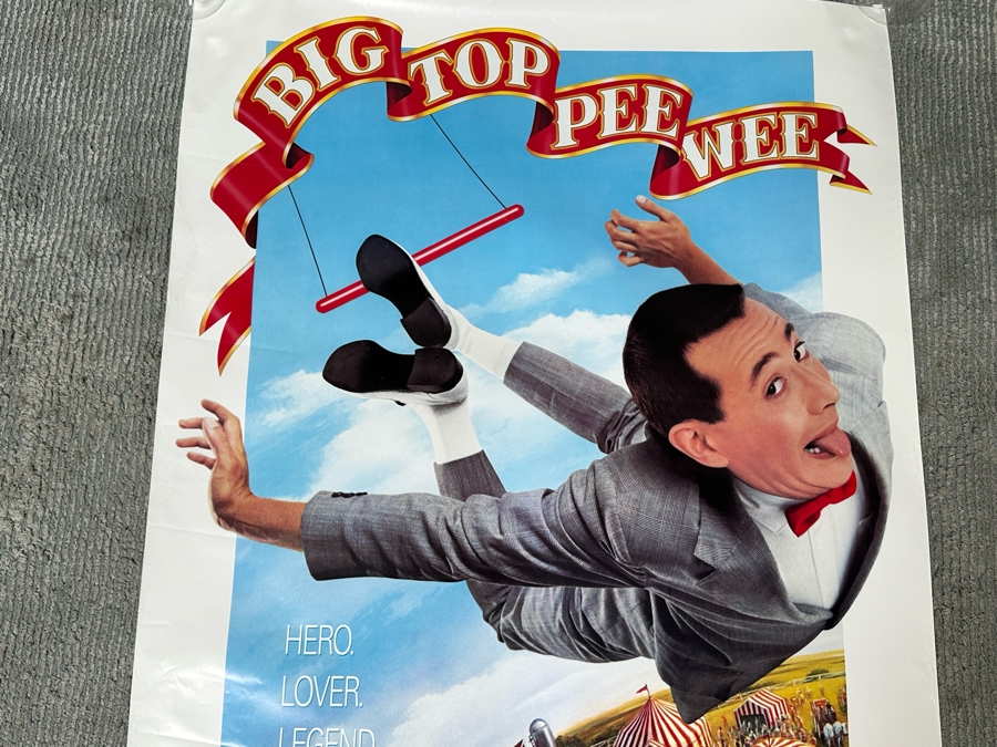 Big Top Pee Wee Pee-Wee Herman Movie Poster 27W X 40.5H [Photo 4]
