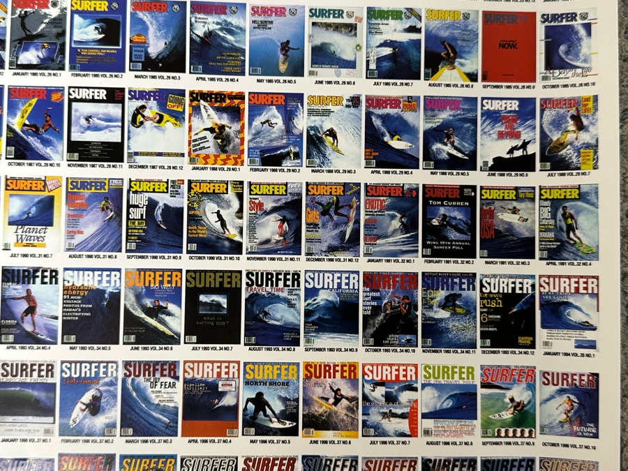 50 Years Of Surfer Magazine Poster 29.5 X 20.5 [Photo 11]
