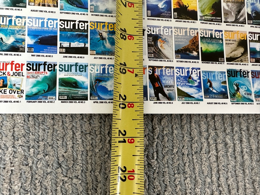 50 Years Of Surfer Magazine Poster 29.5 X 20.5 [Photo 17]