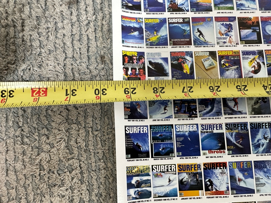 50 Years Of Surfer Magazine Poster 29.5 X 20.5 [Photo 16]