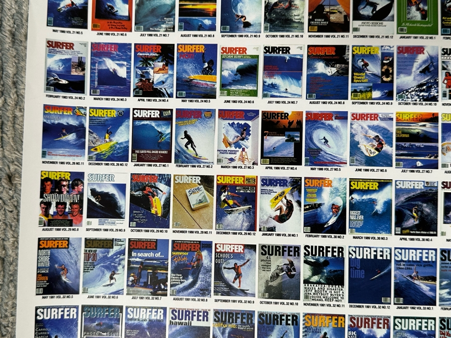 50 Years Of Surfer Magazine Poster 29.5 X 20.5 [Photo 8]