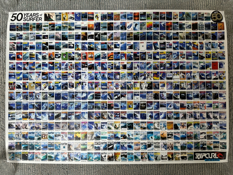 50 Years Of Surfer Magazine Poster 29.5 X 20.5 [Photo 2]