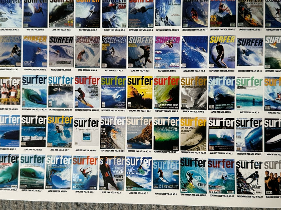 50 Years Of Surfer Magazine Poster 29.5 X 20.5 [Photo 13]