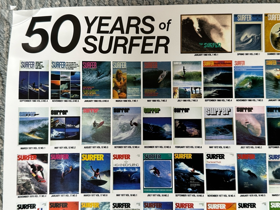 50 Years Of Surfer Magazine Poster 29.5 X 20.5 [Photo 4]