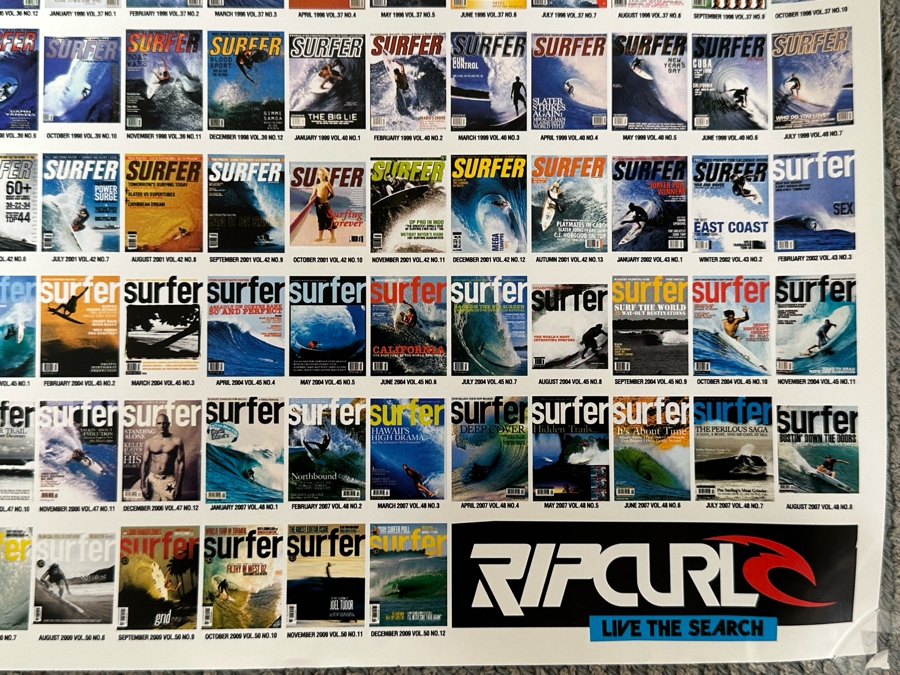 50 Years Of Surfer Magazine Poster 29.5 X 20.5 [Photo 15]
