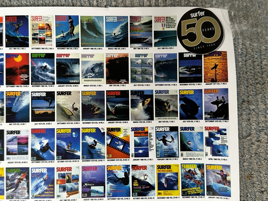 50 Years Of Surfer Magazine Poster 29.5 X 20.5 [Photo 7]