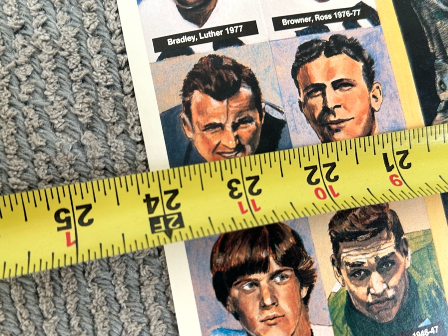 100 Years Fighting Irish Notre Dame Football 1887-1987 24 X 35 [Photo 15]