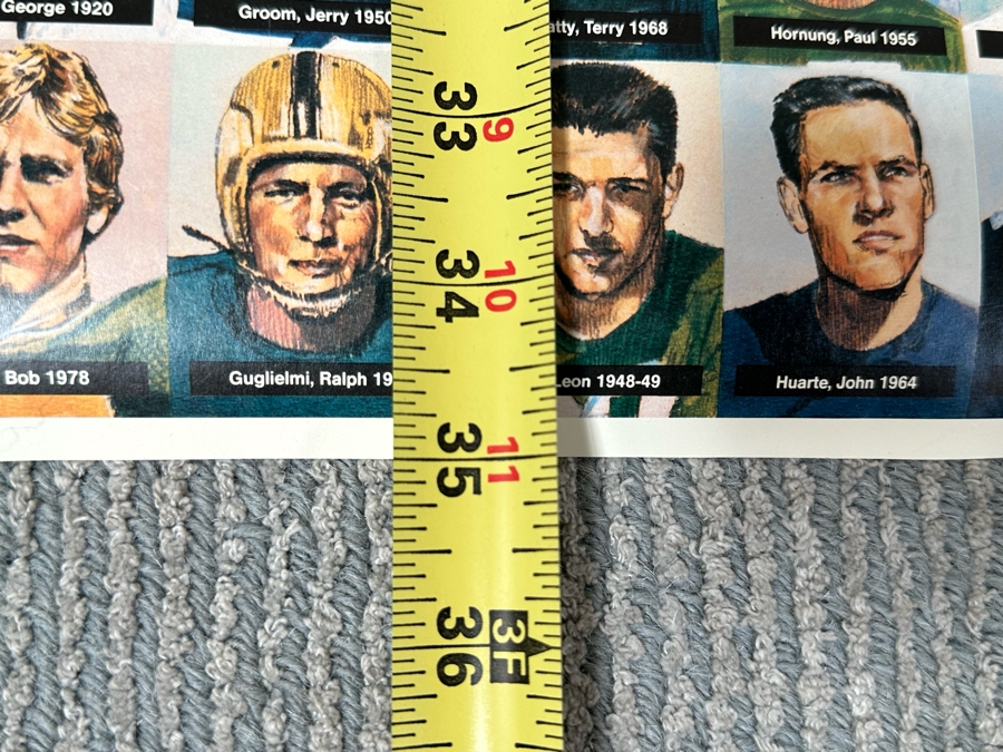 100 Years Fighting Irish Notre Dame Football 1887-1987 24 X 35 [Photo 16]