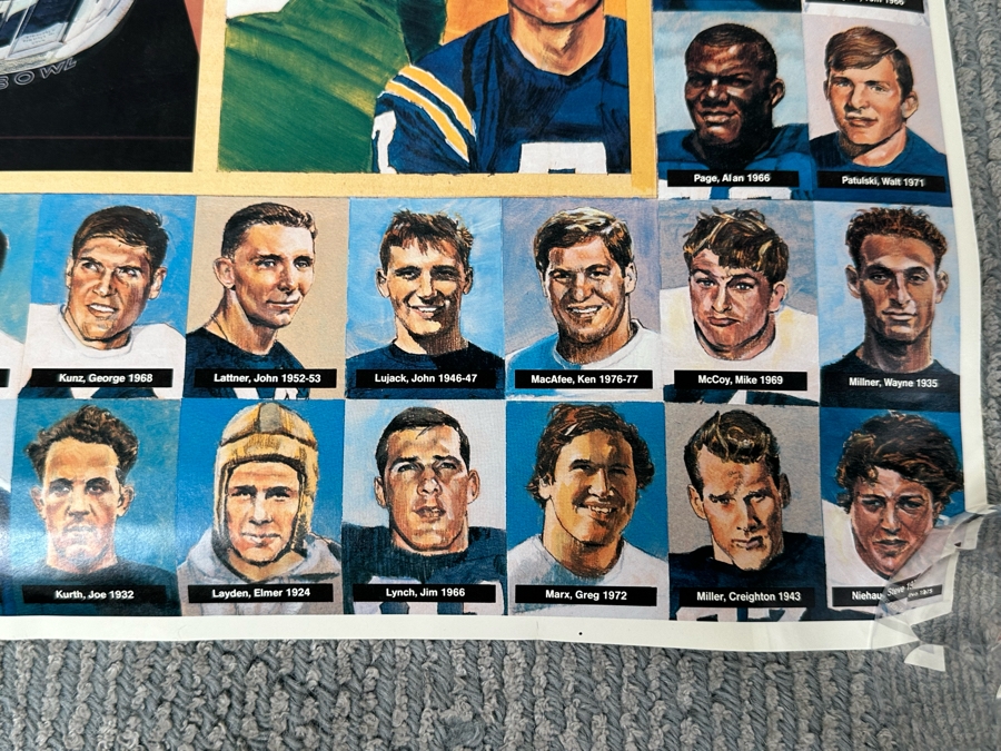 100 Years Fighting Irish Notre Dame Football 1887-1987 24 X 35 [Photo 10]