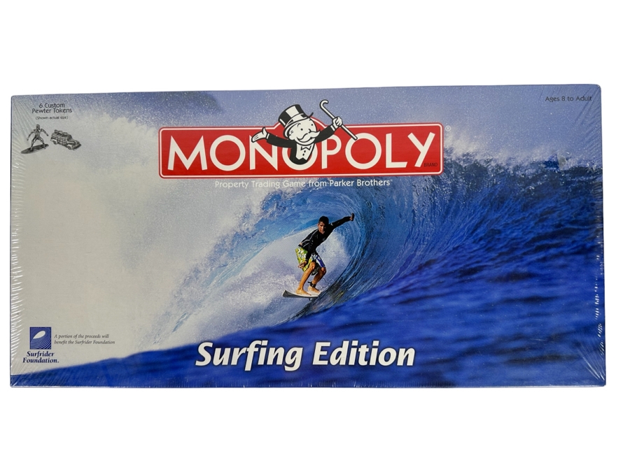 Sealed Surfing Edition Of Monopoly