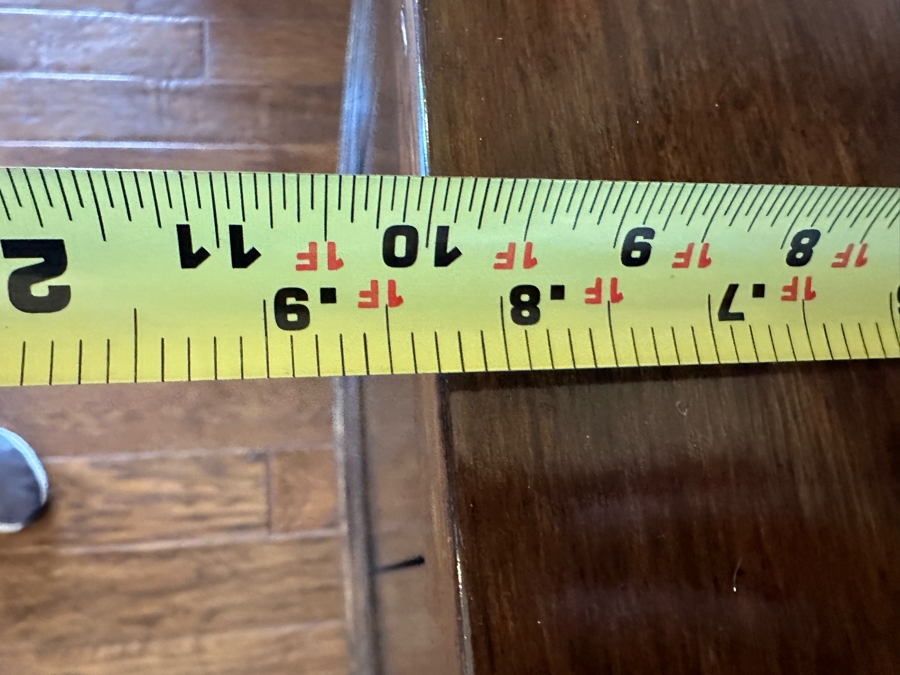 Buffet Server Credenza 7'W X 1'10'D X 2'10'H With Matching Round Mirror