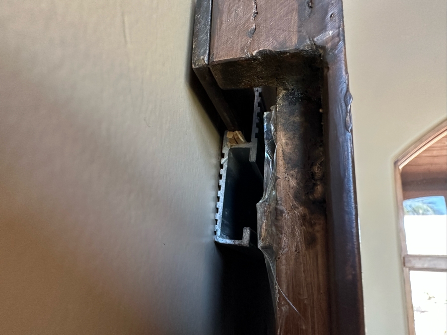 Large Metal Full Length Entry Way Mirror 7'6'H X 5'W [Photo 7]