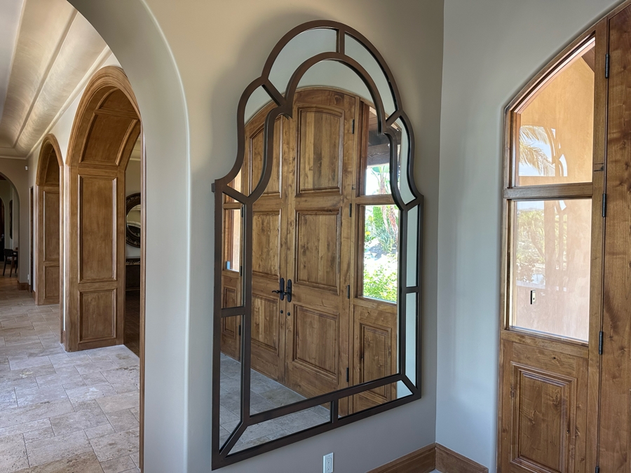 Large Metal Full Length Entry Way Mirror 7'6'H X 5'W [Photo 5]