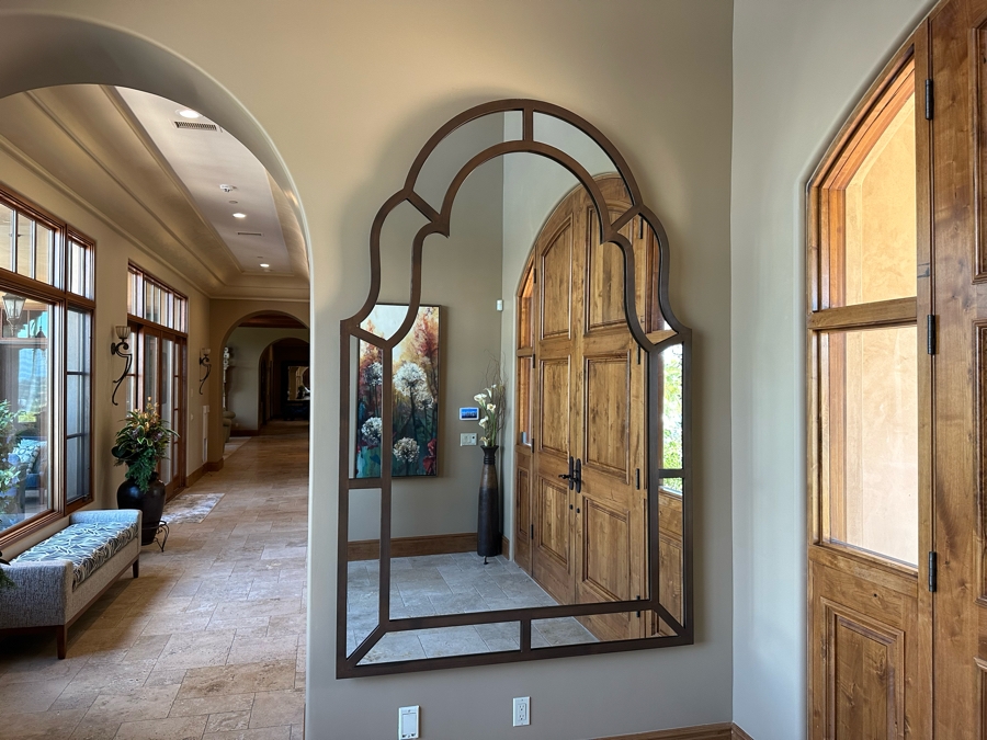 Large Metal Full Length Entry Way Mirror 7'6'H X 5'W [Photo 3]