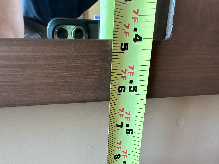 Large Metal Full Length Entry Way Mirror 7'6'H X 5'W [Photo 12]