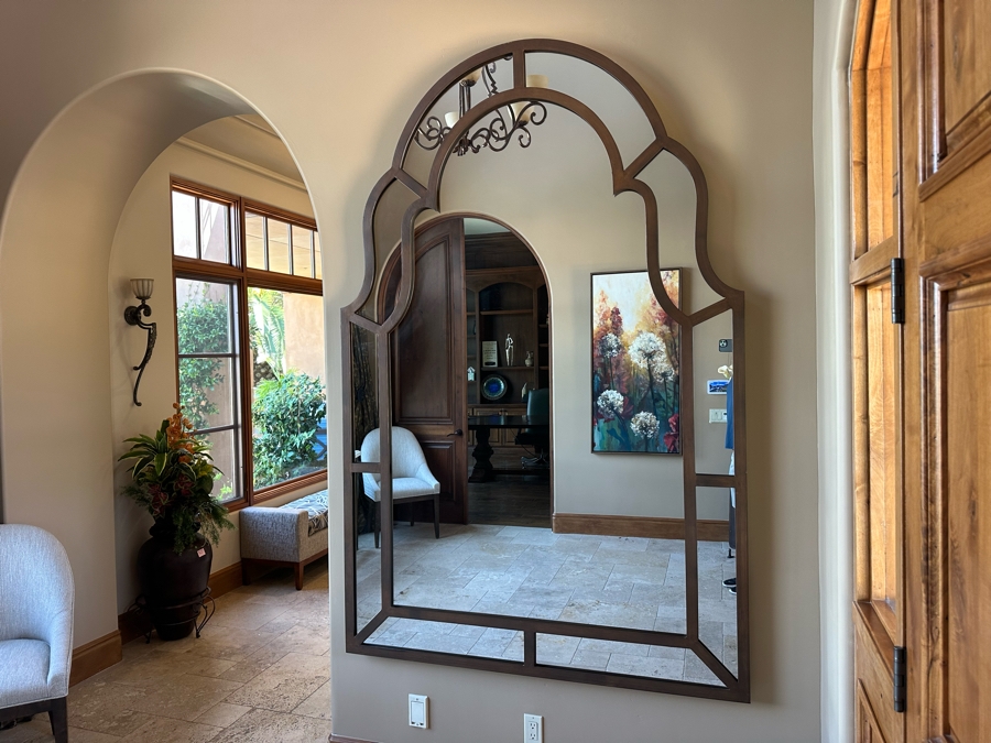 Large Metal Full Length Entry Way Mirror 7'6'H X 5'W [Photo 10]
