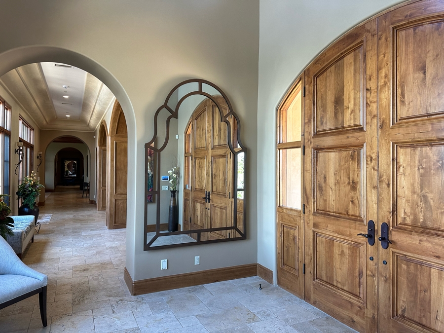 Large Metal Full Length Entry Way Mirror 7'6'H X 5'W [Photo 4]