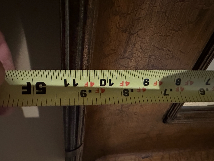 Stunning Large Beveled Glass Full Length Wall Mirror 6'8'H X 4'11'W [Photo 8]