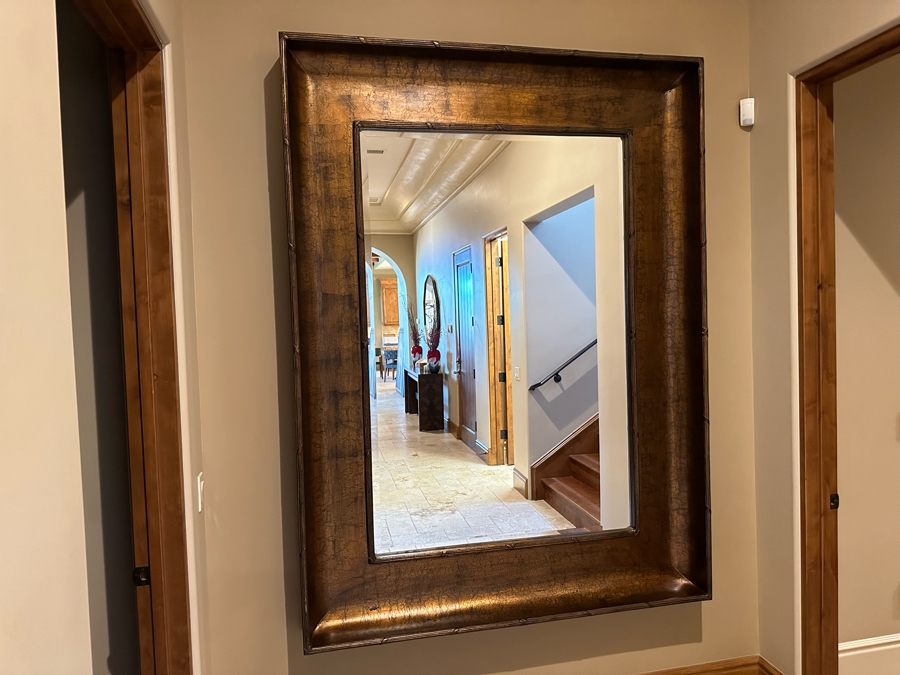 Stunning Large Beveled Glass Full Length Wall Mirror 6'8'H X 4'11'W [Photo 2]