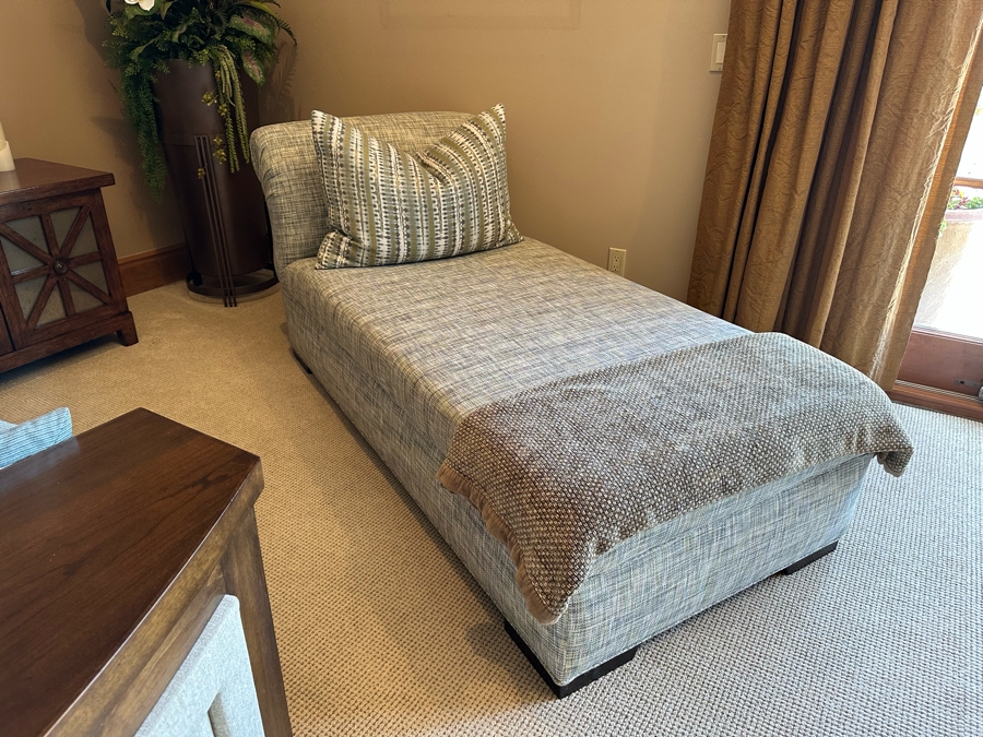 Upholstered Designer Chaise Lounge Chair 6'5'W X 3'D X 2'10'H [Photo 2]