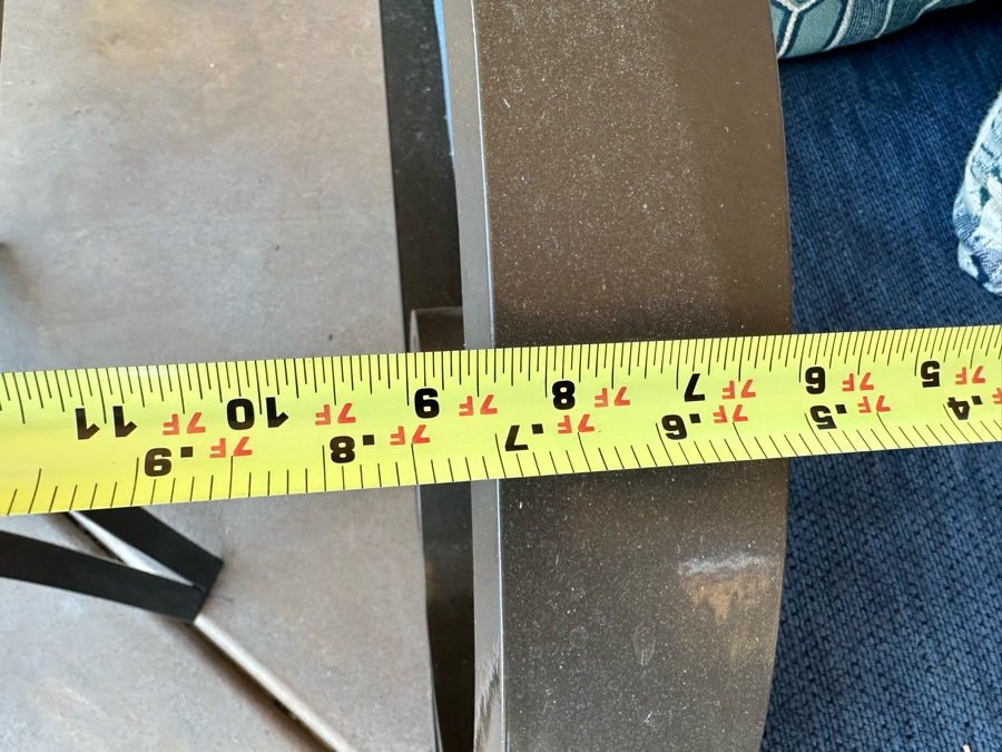 Outdoor Patio Furniture Set Includes Sofa 7'9'W X 3'6'D X 3'2'H With Pair Of Marble Top Side Tables 2'W X 2'D X 1'10H And Marble Top Coffee Table 4'W X 2'6'D X 1'8'H [Photo 14]