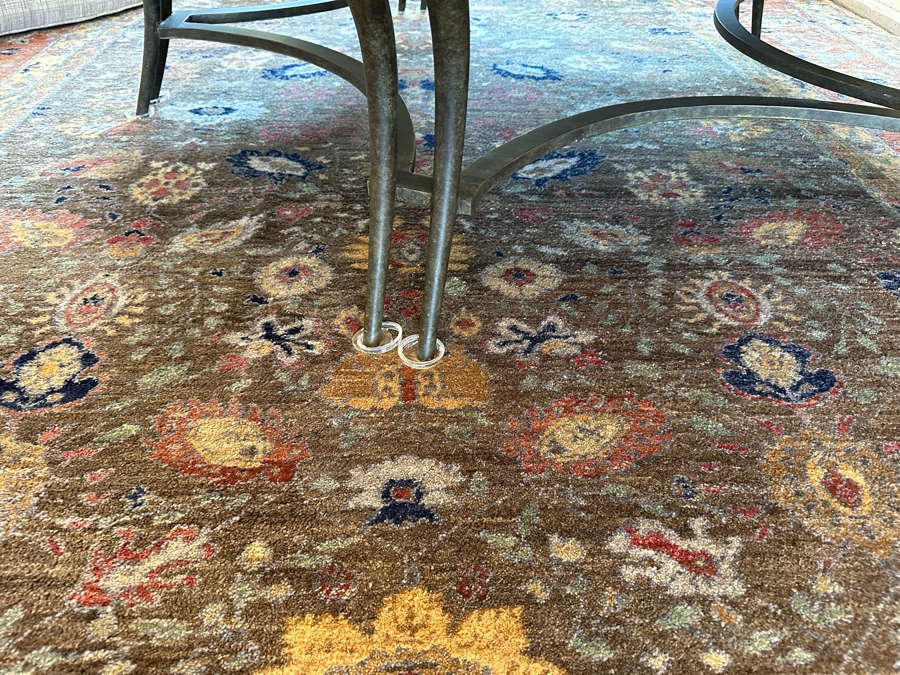 Tufenkian Tibetan Armenian Wool Area Rug 8'10' X 12'2' [CR] [Photo 4]