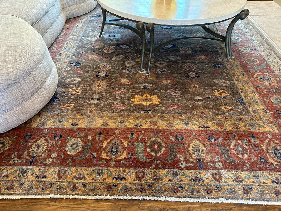 Tufenkian Tibetan Armenian Wool Area Rug 8'10' X 12'2' [CR] [Photo 2]