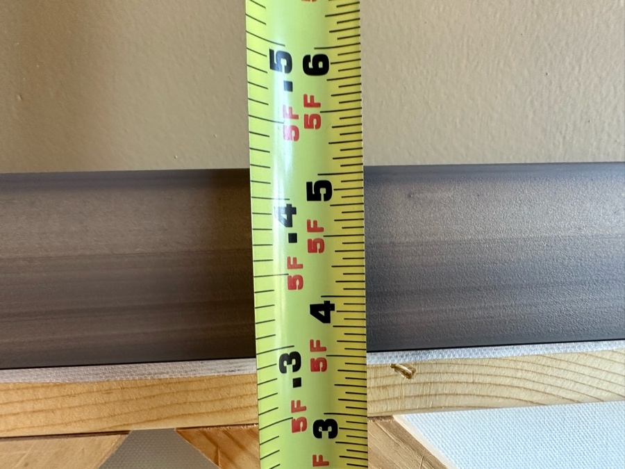 Canvas Print Titled 'Garden Sun II' 30 X 63 Framed [CR] [Photo 6]