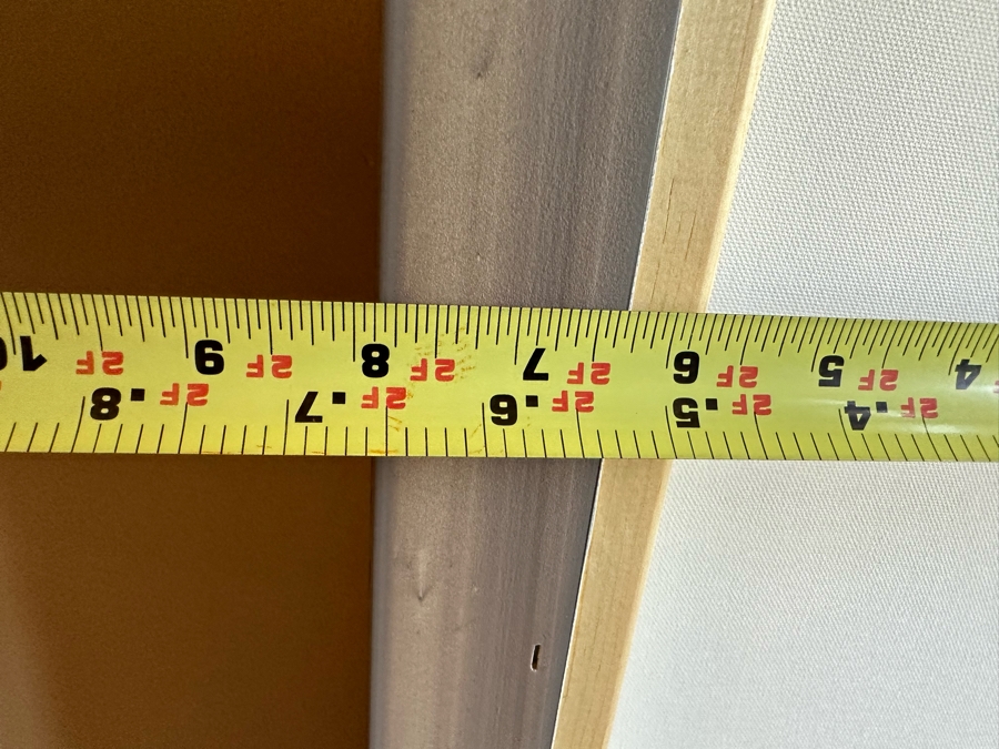 Canvas Print Titled 'Garden Sun II' 30 X 63 Framed [CR] [Photo 5]