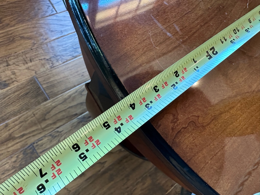 Pair Of Wooden 2-Tier Side Tables By 2'4'W X 2'3.5'H [CR] [Photo 5]